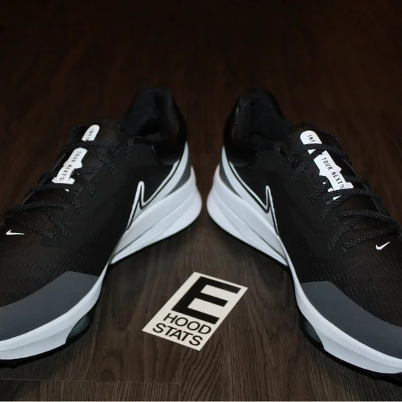 ❌S⭕️LD❌Nike Air Zoom Infinity React Black Grey White Mens Size 13 Golf Shoes - Picture 11 of 17